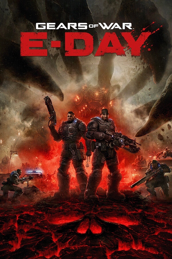 Gears of War: E-Day — capa do jogo