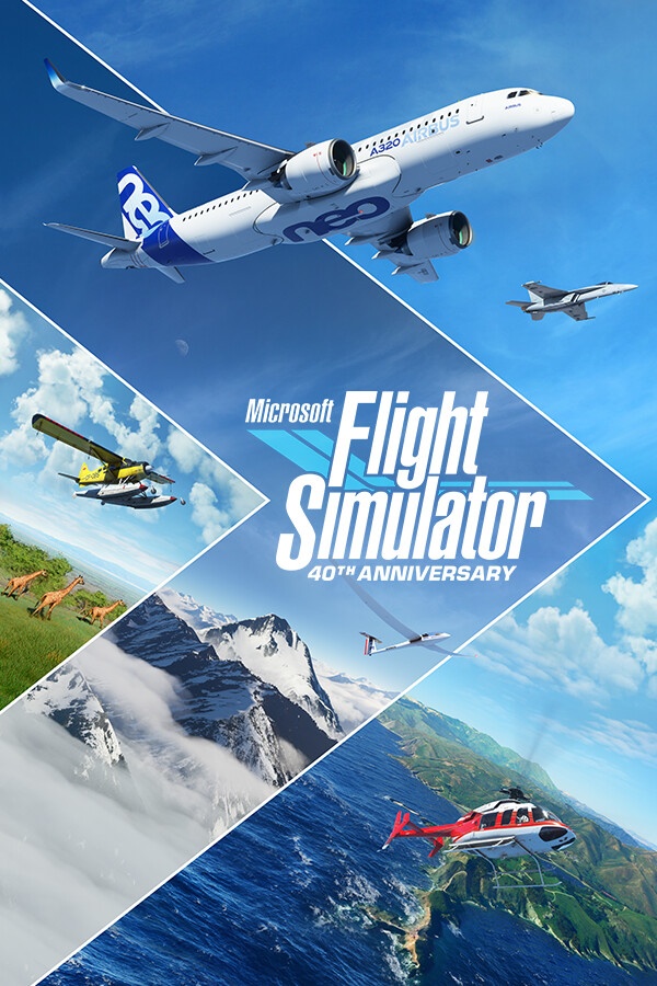 Microsoft Flight Simulator 2020 — capa do jogo