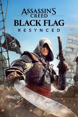 Assassin's Creed Black Flag Resynced — capa do jogo
